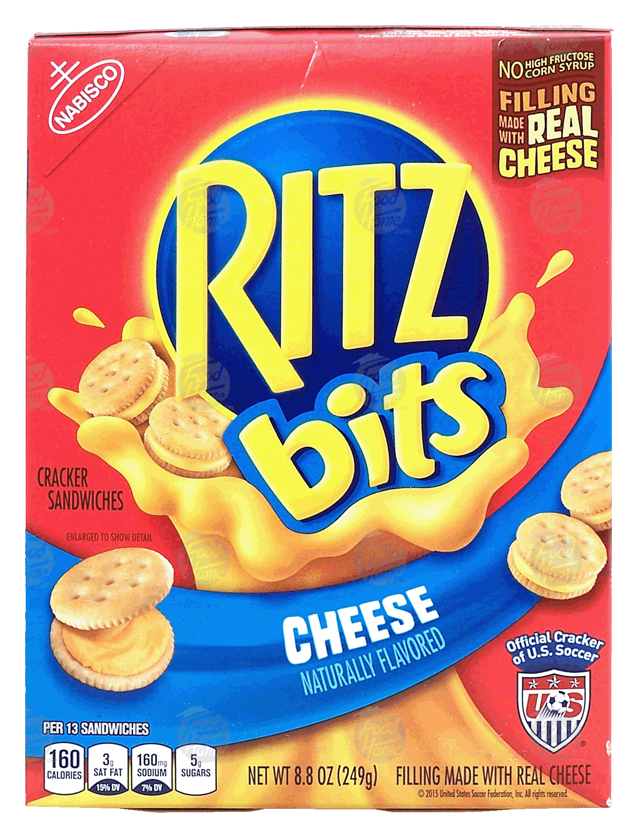 Nabisco Ritz bits; cheese, cracker sandwiches Full-Size Picture